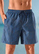 Badshorts, l&auml;ngre snitt, mikrofiber 