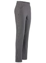 Byxor med trendigt hundtandsm&ouml;nster 