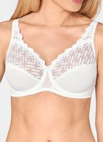 Triumph-Letizia bygel-bh med effektiv broderisk spets 