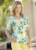 Skjorta med all-over tryck 