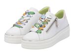 Remonte sneakers med f&auml;rgglad sn&ouml;rning 