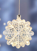 LED-snöflinga GRÄDDE