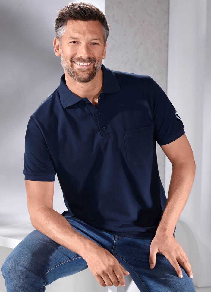 Pik&eacute;tr&ouml;ja med kort knappsl&aring; 