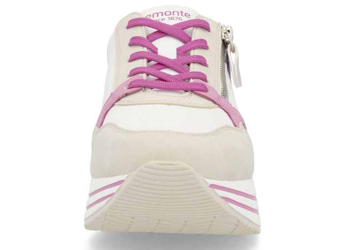 Remonte sneakers med snörning av nappaläder, 