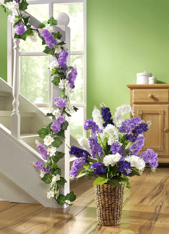 Syrengrenar i ett set om 6 st LILA