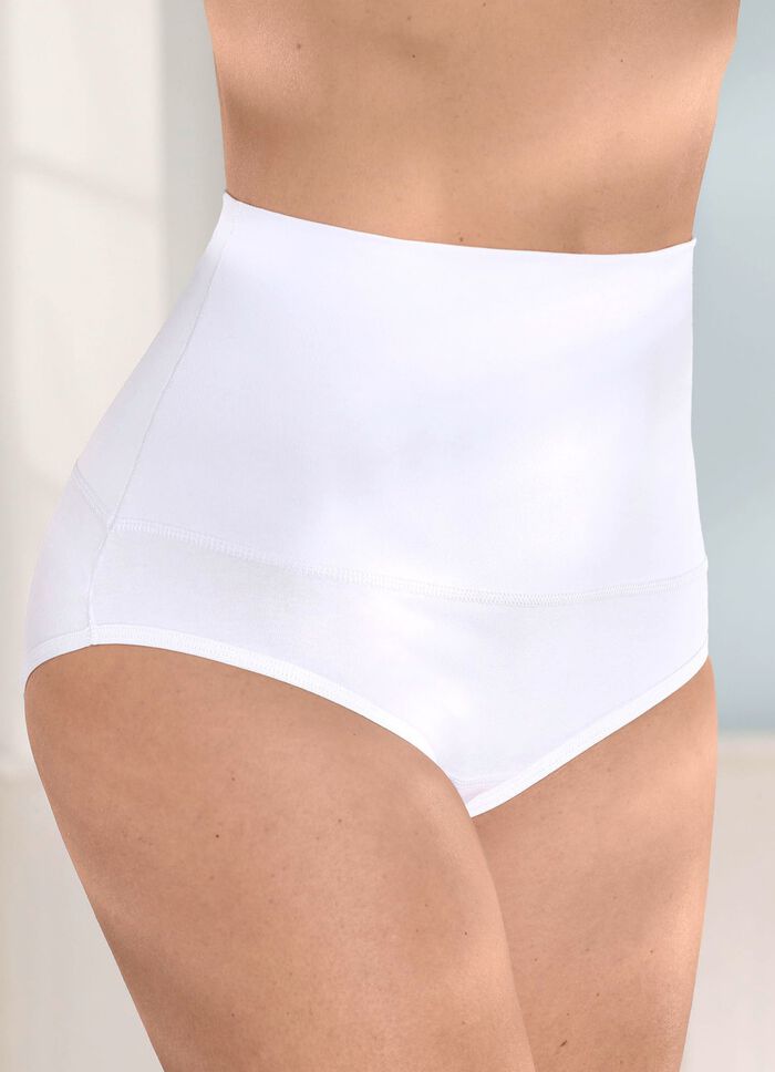 Trepack shapingtrosor med f&ouml;rst&auml;rkning runtom 