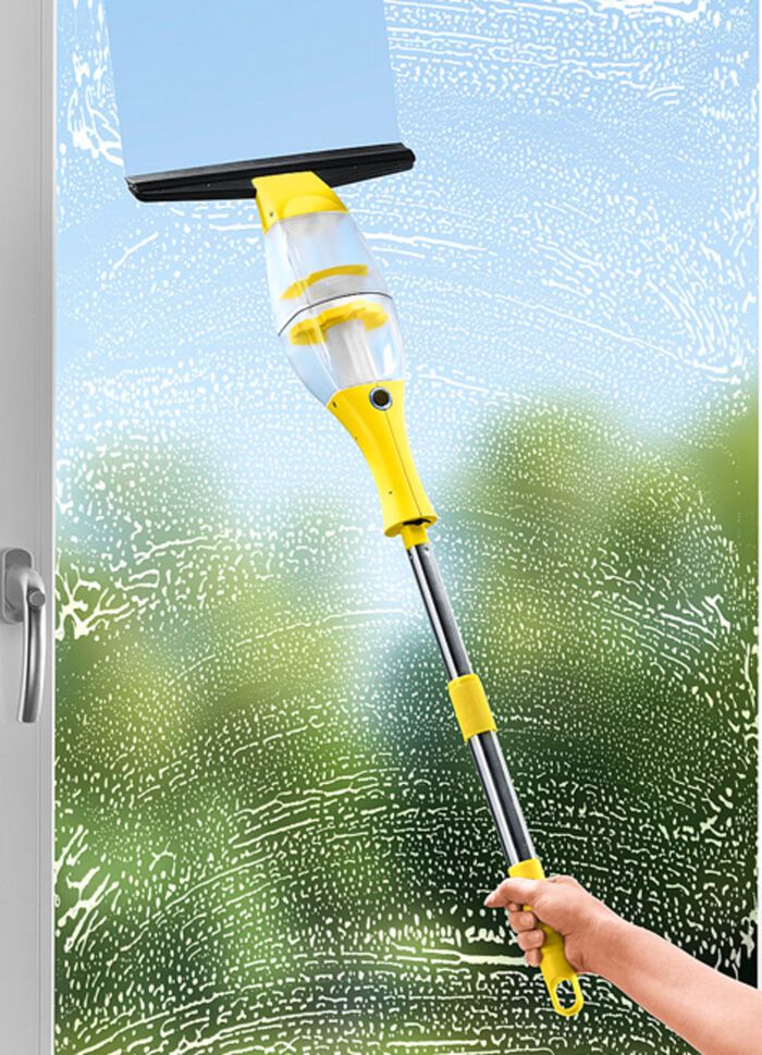 F&ouml;nsterputsset med automatisk sugfunktion 