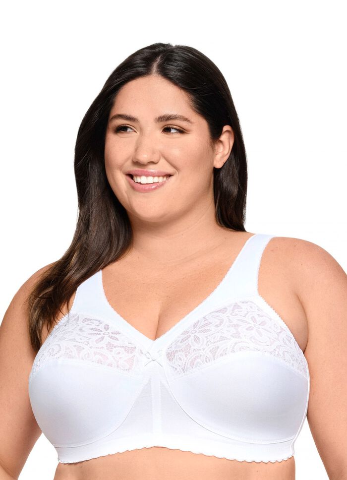 Glamorise st&ouml;dbeh&aring; med broderad spets 