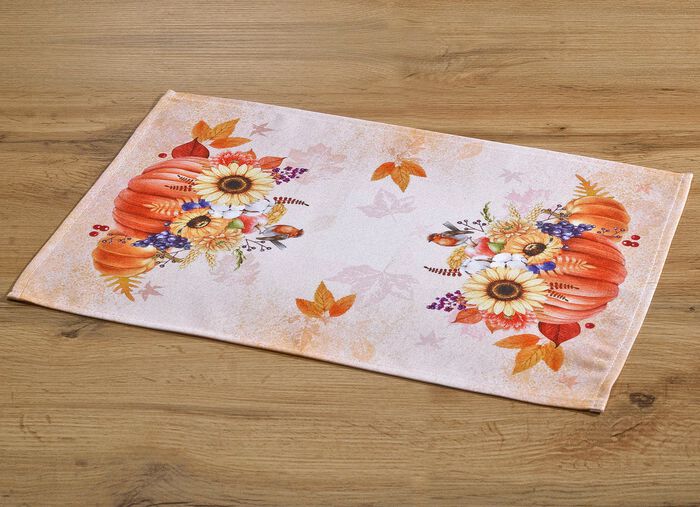 Bords- och rumsdekoration med h&ouml;stliga motiv 