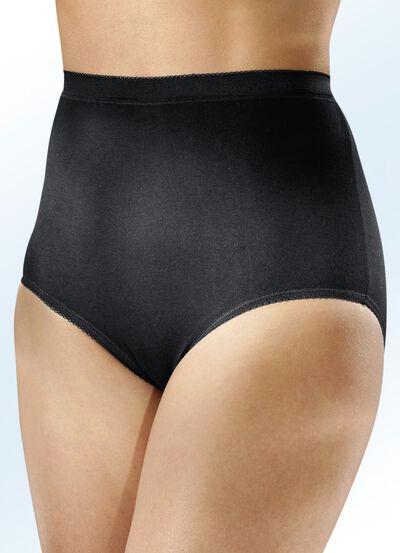 Fem-pack med trosor med stretch i midjan 