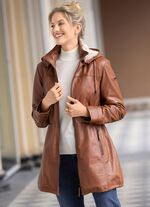 Kort l&auml;derkappa fr&aring;n &ldquo;Cabrini&rdquo; 