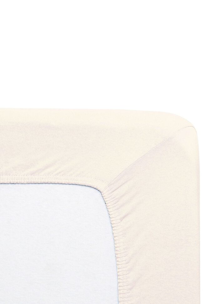 Fluffiga flanelllakan av bomull ECRU