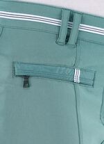 7/8-l&aring;nga byxor med kontrastf&auml;rgat dekorband 