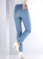 Byxor i denim-look, 