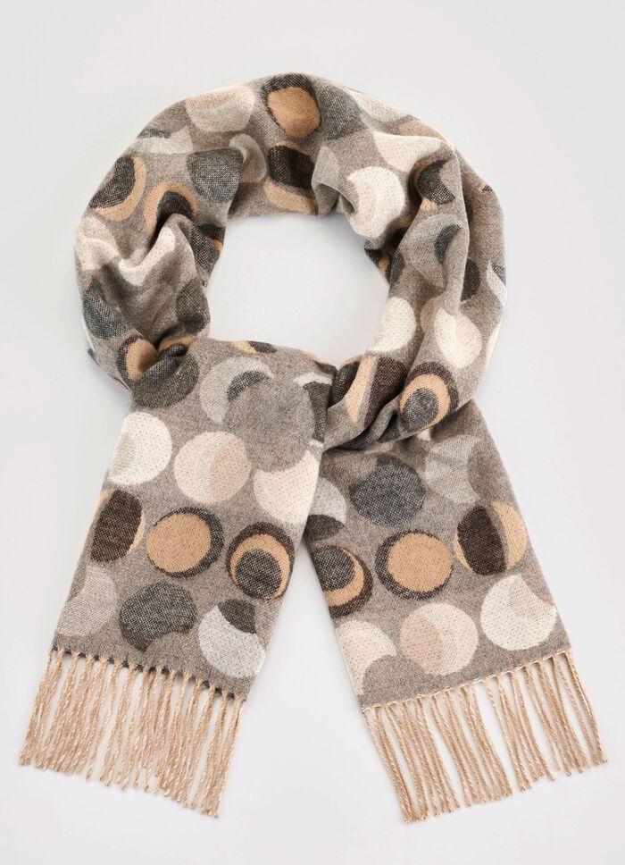 Halsduk med fantasim&ouml;nster 