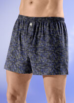 Fyrapack boxershorts med knappgylf, 