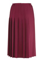 Kjol med figursmickrande allroundveck 