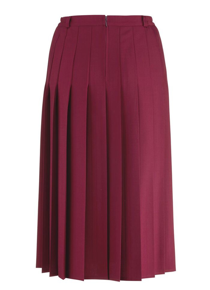 Kjol med figursmickrande allroundveck 