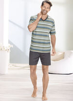 Shorts med V-ringning 