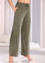 L&aring;nga Laurina loungebyxor med dragsko och fickor 