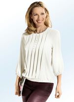 Tunika med snygg passpoal framtill i 4 f&auml;rger B&Auml;R