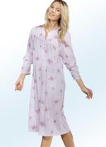 Nattlinne i tv&aring;-pack, l&aring;ng &auml;rm med knappsl&aring; 