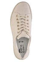 ELENA EDEN sneakers i nubuckl&auml;der ECRU