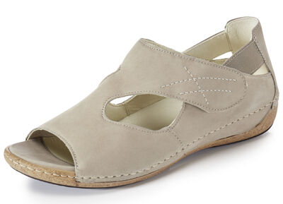 Ranger-sandal tillverkad av fint nubuckskinn, , large