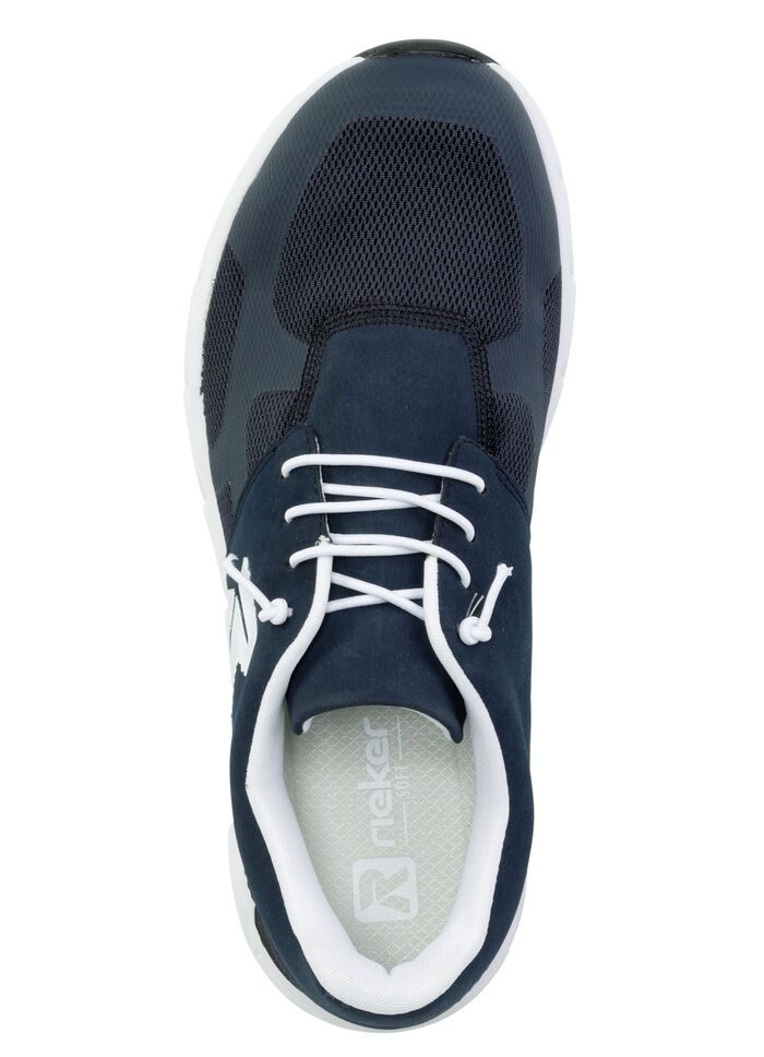 Rieker sneakers med elastisk dekorativ snörning, 