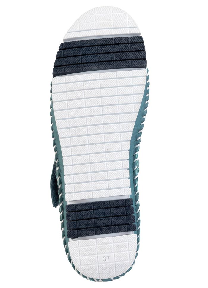 Gemini mockasin tofflor med en subtil skrynklig struktur JEANS