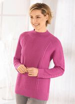 Tröja i obearbetad ull MALVA