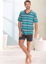 Shorts med V-ringning 