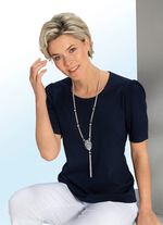 Skjorta med subtila volanger i 5 f&auml;rger 