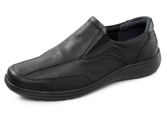 GINO GALANTE, klassiska herrtofflor, med uttagbar fotb&auml;dd 