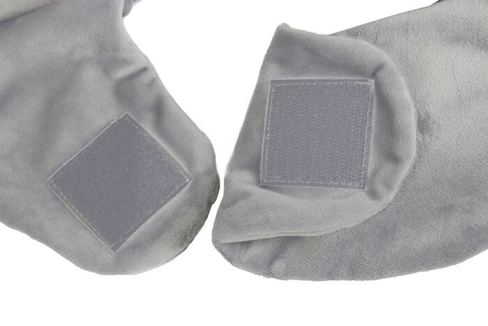 Vital Comfort halsvärmare med extra ståkrage GRÅ