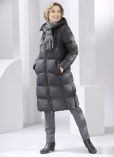 Funktionell jacka med fast huva, , large