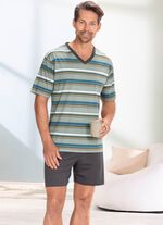 Shorts med V-ringning 