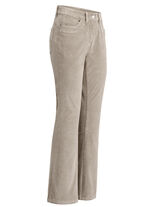 Manchesterbyxor i trendig bootcut-form BEIGE