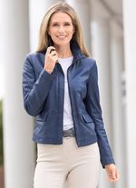 Kort skinnjacka fr&aring;n &ldquo;Cabrini&rdquo; 