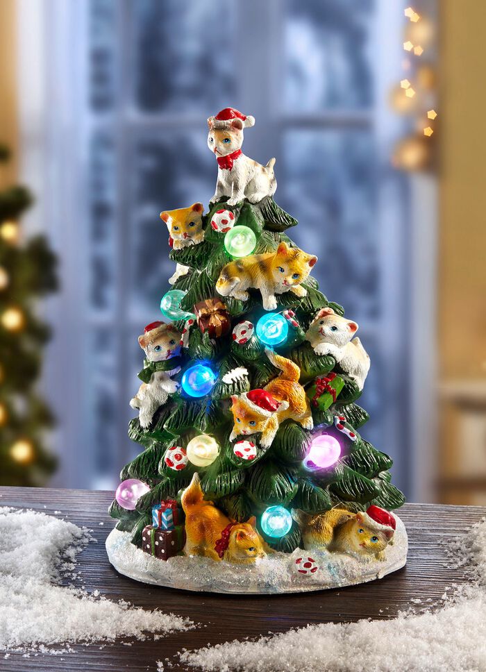 Batteridriven LED julgran 