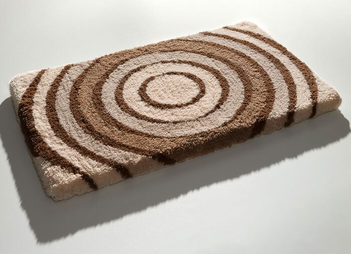 Kleine Wolke badrumsset med halkfri baksida BEIGE