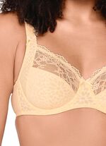 LingaDore bygel-bh med jacquarddesign och elastisk spets 