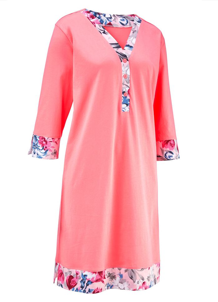 Tv&aring;pack nattlinnen med kortare passform och knappsl&aring; 