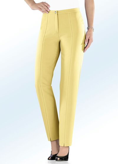 Byxor med stretchmidja 