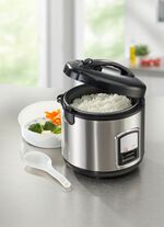 2-i-1 riskokare med praktisk &aring;ngkokare 