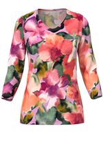 Tr&ouml;ja i blommig finstickning 