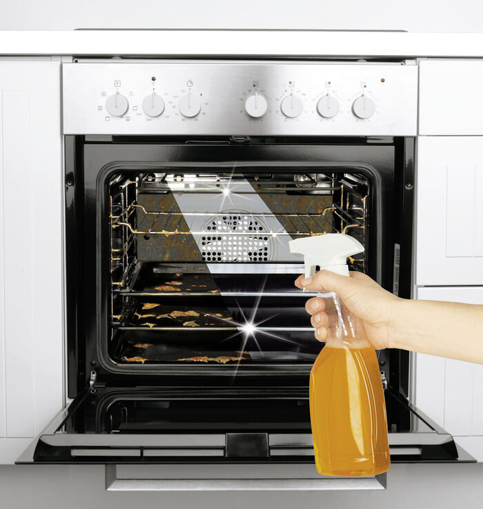 Orange rengöringsset med fria dräneringspinnar, 