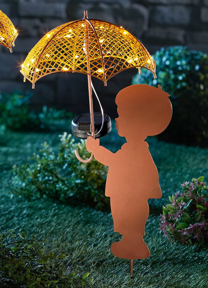 Solcellskontakt i metall BRUN-GUL