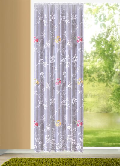 F&ouml;rtrollande l&aring;ng rullgardin med universalskena 