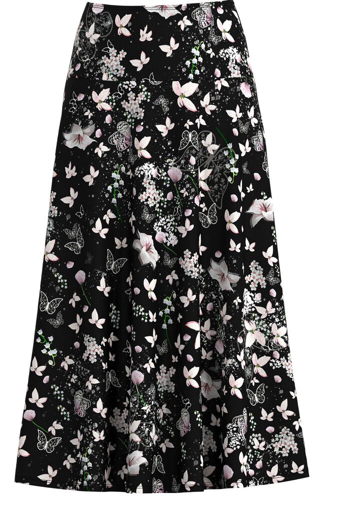 Kjol med figursmickrande ok 